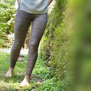 Free People | Boho Patterned Sweater Leggings